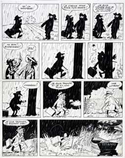 Tillieux, Maurice (1... | GIL JOURDAN, LES VACANCES DE CROUTON, PLANCHE 2. Encre... | Coutau Bégarie