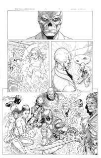 Andrés Guinaldo | Captain America Steve Rogers 15, p1 | Spanish Inq