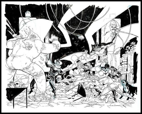 Riley Rossmo | Batman/Shadow Dps | ComicArtFans Classifieds