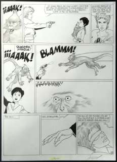 Renaud - Planche originale (p.52) - Jessica Blandy T.24 - Les Gardiens | Catawiki