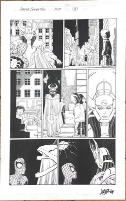 John Romita Sr | Amazing Spider-Man #503 P12 | ComicArtFans Classifieds
