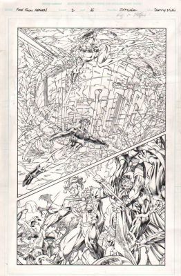Jim Lee, Danny Miki, Alan Moore | Fire From Heaven #2 Pg 16 By Jim Lee | ComicArtFans Classifieds