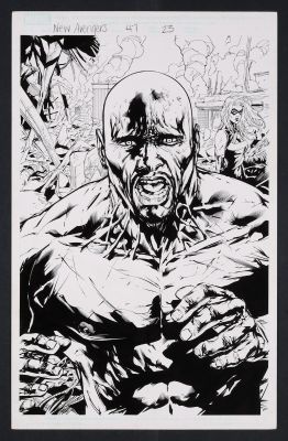 Billy Tan, Matt ’Batt’ Banning | New Avengers #47 (2009) Page 23 Pencils By Billy Tan, Inks By Matt Banning | ComicArtFans Classifieds