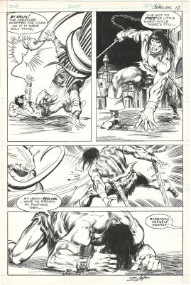 John Buscema, Neal Adams | Conan the Barbarian | the Crawler in the Mists | #Pr-31 #116 | ComicArtFans Classifieds