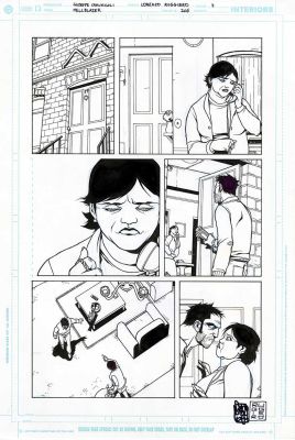 Giuseppe Camuncoli, Lorenzo Ruggiero | Giuseppe Camuncoli - "Hellblazer" #206 Page 7 | ComicArtFans Classifieds