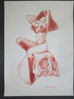 vampirella - Original art  - by sanjulian - (2015) | Catawiki