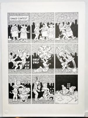 Paul Kirchner | Hieronymus & Bosch, "Dance Contest" | ComicArtFans Classifieds