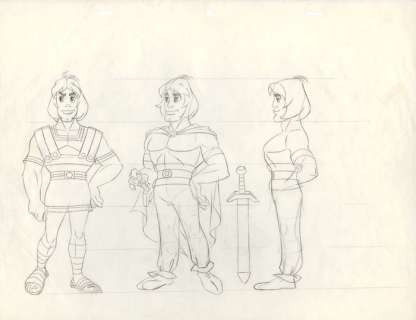 Studios Gaumont - Original Model Sheet - Tragicomix - Astérix et la surprise de César - (1985) | Catawiki