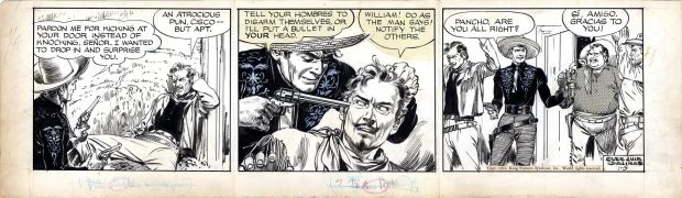 Josã© Luis Salinas | Salinas, Josï¿½ Luis - Cisco Kid 1952-01-05 - $2,750 | ComicArtFans Classifieds