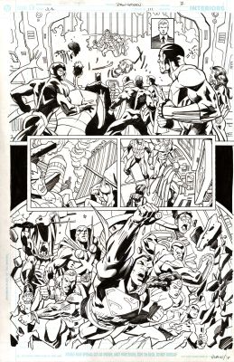 Ron Garvey, Dan Green | Jla #111 Page 7 | ComicArtFans Classifieds
