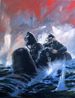 Graham Coton - War Picture Library cover #1519 ‘War Chariot‘ (Signed)