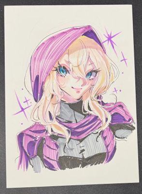 Sunao Saito | Stephanie Brown Batgirl By Sunao Saito | ComicArtFans Classifieds
