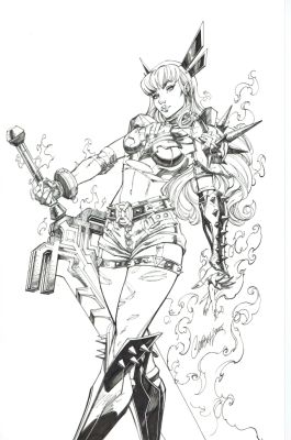 J.Scott Campbell | Marvel Rivals #1 Magik | More Great Art