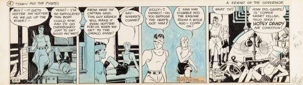 Milton Caniff | Terry & the Pirates 8/15/1935 | ComicArtFans Classifieds