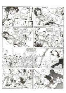 Mitton, Jean-Yves - Originele pagina (p.42) - Ben Hur 1 - Messala - (2008) | Catawiki