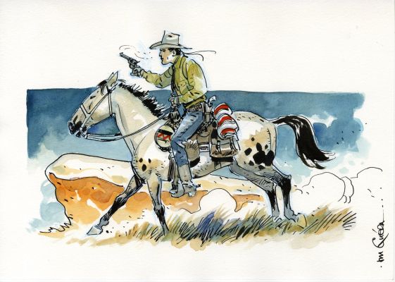 R Guera | R.M. Guera - Tex - Illustration | ComicArtFans Classifieds