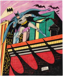 BATMAN SPECIALTY ORIGINAL ART BY SHELDON MOLDOFF. | Hake’s
