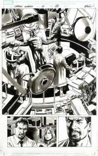CAPTAIN AMERICA (2008) #33, pg 23 by Steve Epting & Ed Brubaker: Bucky becomes new Cap