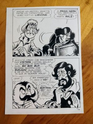 MAGNUS/Romanini - "La compagnia della forca" n°12 Pag 19 (Tavola Originale) | eBay Europe (Buy It Now)