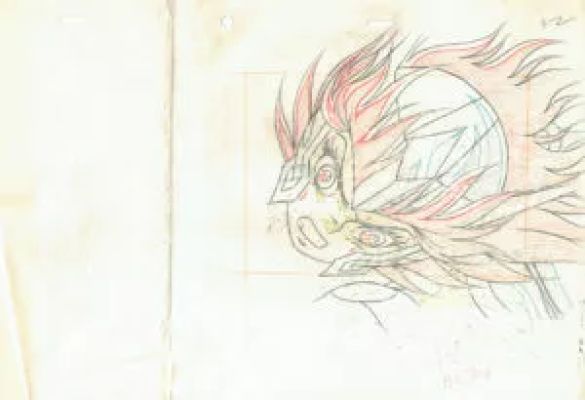 Kurumada Masami - Chevaliers Du Zodiaque (Saint Seiya) | Layout – Andromède Shun – Chevaliers du Zodiaque – 363 | La Galerie de la Bande Dessinée