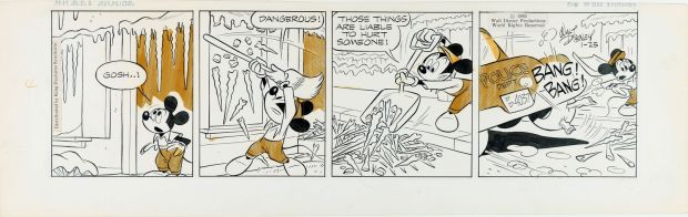 Gottfredson Floyd - "Mickey Mouse", 1962 | Urania Casa d’Aste