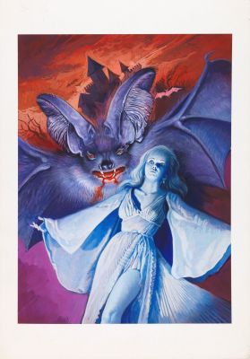 Berni Oliviero - "Vampirissimo - Io, il vampiro", 1980 | Urania Casa d’Aste