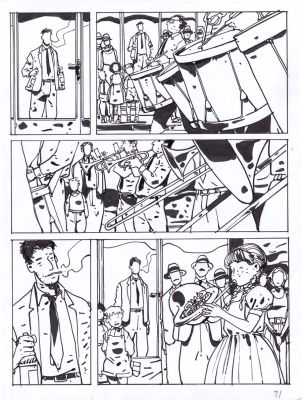 Bruno Le Floc’h | SAINT-GERMAIN ENROUTE VERS L’OUEST p21 | A la marge