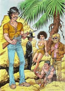 Gürcel/Archie Cash. Dessin original réalisé en hommage à… | Dagoty