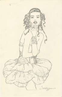 Baldazzini  - illustrazione originale "Divina" - EO | Catawiki