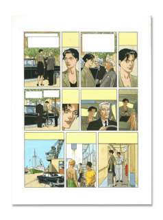 Juillard André | Le long voyage de Léna - Encre de chine pour la planche | Coutau Bégarie