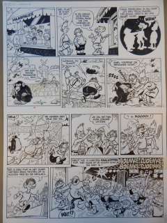 Stallaert, Dirk - Originele pagina (p.5) - Plankgas en Plastronneke - Apenpruik - (2007) | Catawiki