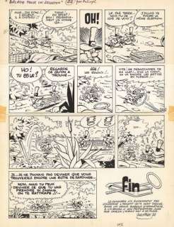 Paul DELIÈGE (1931-2... - Lot 83 - Les Krostons - Balade pour un Kroston Encre de Chine...