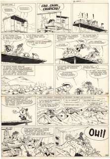 Marcel REMACLE (1926... - Lot 258 - Vieux Nick et Barbe-Noire - Pavillons noirs Encre de...