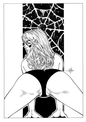 Alex Lei | Pin-Up Black Cat - NSFW | Raremarq (Buy It Now)