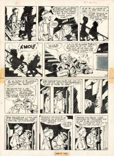 Tillieux. Planche originale Gil Jourdan | BDEnchères