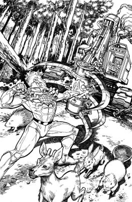 Chad Hardin | Captain Planet # 4 | More Great Art