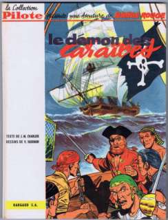 Barbe Rouge 1. Â«Le Démon des CaraïbesÂ». HUBINON. Dargaud collection Pilote | Tessier Sarrou