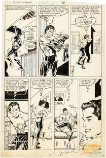 AMAZING SPIDER-MAN #297 COMIC BOOK PAGE ORIGINAL ART BY ALEX SAVIUK. | Hake’s