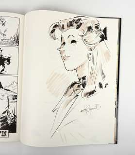 Bonhomme Lucky Luke Superbe... | BONHOMME Lucky Luke Superbe dédicace sur le tirage... | Vermot et Associés