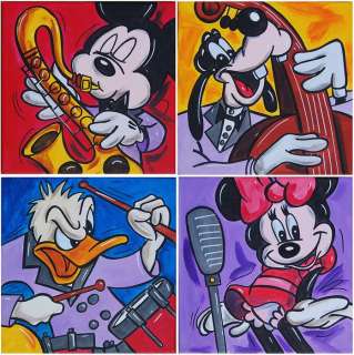 Donald Duck - Originele tekening - Jazz Band - Unicum (2019) | Catawiki