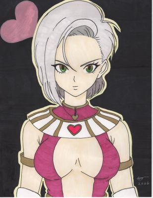 Saylor | Goddess of Love Dragon Ball Illustration | Raremarq (Buy It Now)