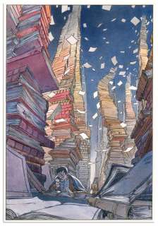 SCHUITEN - Lot 105 - FRANÇOIS SCHUITEN Illustration originale pour le calendrier...