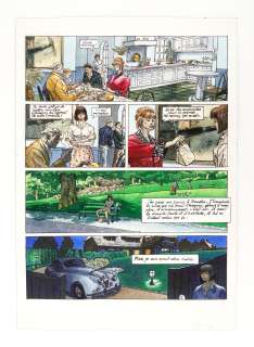 Cabanes Max Bouquet... | CABANES Max Bouquet de flirts Planche 8 de l’album... | Vermot et Associés