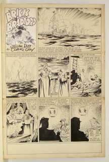 4033: BRICK BRADFORD. ORIGINAL SUNDAY PAGE.