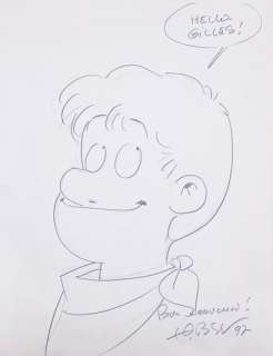 TIBET - «Chick Bill» - Illustration original a la mine de… | Collauctions