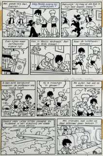 Jef Nys/Jommeke. Planche originale n°7 de l’album T50… | Dagoty