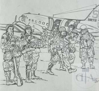 Legein/WW2 Airborne. Couverture originale de l’album… | Dagoty