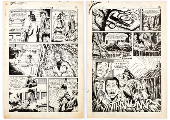 1982 DC Comics Lou Manna & Tex Blaisdell Secrets of Haunted House Original Art | eBay US (Buy It Now)