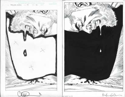 Stefano Gaudiano Charlie Adlard - Walking dead issue 191 page 26 (spoiler page)