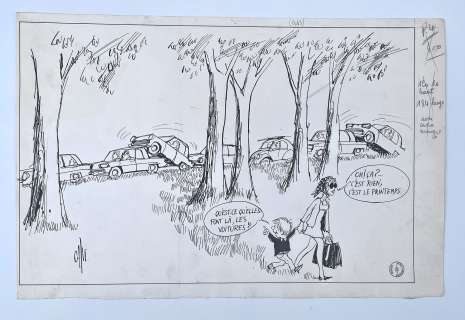 Dessin « C’est Rien,... | Dessin « C’est rien, c’est le printemps ». Ce dessin... | misc / divers